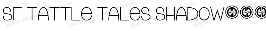 SF Tattle Tales Shadow字体转换